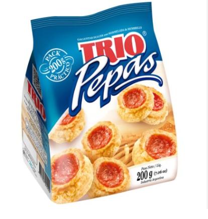 GALLETITAS TRIO PEPAS 200g edg